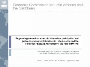 Economic Commission for Latin America and the Caribbean