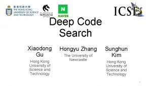 Deep code search