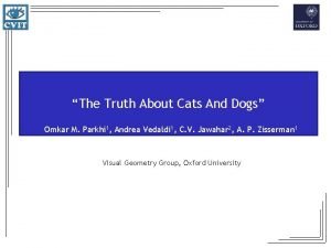 The Truth About Cats And Dogs Omkar M