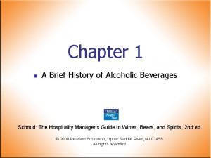 Chapter 1 n A Brief History of Alcoholic