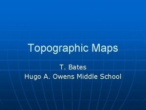 How to read a contour map