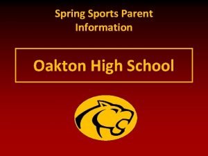 Oakton high school sports