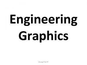 Engineering Graphics Anurag R Pal PIT INDEX Introduction