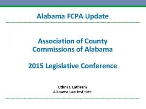 Association of county commissions of alabama
