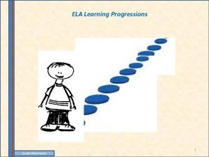 Learning progressions ela