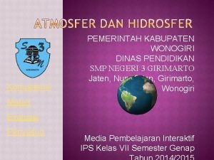 Kompetensi PEMERINTAH KABUPATEN WONOGIRI DINAS PENDIDIKAN SMP NEGERI