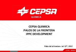 Cepsa quimica palos