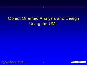 Boundary class in uml