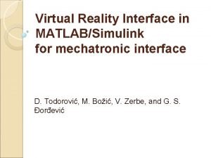 Conclusion for virtual reality