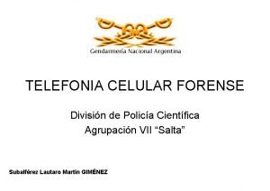 Telefonia forense