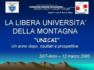 Convegno Trentino Alto Adige CAI SAT Commissione Regionale