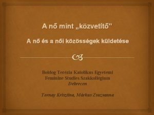 A n mint kzvett A n s a