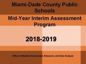 Performance matters mcps