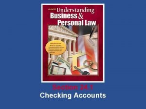 3 1 checking accounts answers