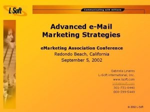 Email marketers in redondo beach california