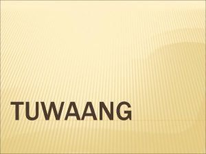 Tuwaang