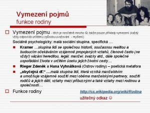 Typy rodin