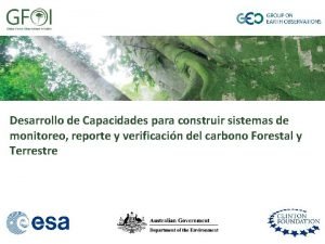 Desarrollo de Capacidades para construir sistemas de monitoreo