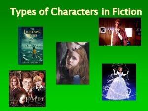 Types of characters in fiction