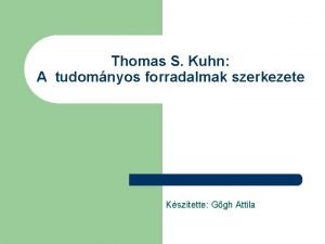 Tudományos forradalmak szerkezete