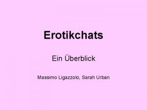 Erotikchats