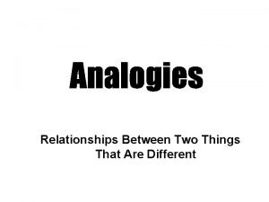 Author write chef cook analogy Author write chef cook analogy
