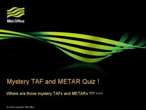 Metar quiz