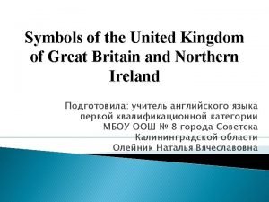 Symbols of great britain