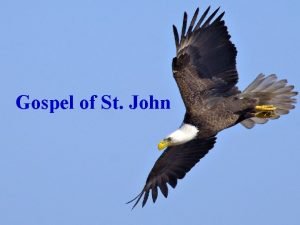 Gospel of St John For God so loved