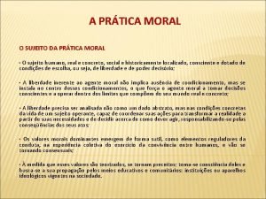 Sujeito moral