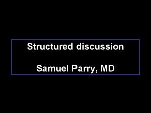 Bmj structured discussion