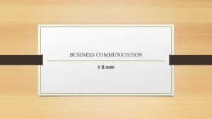 Importance of report in business communication