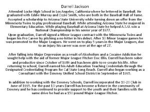 Darrell jackson baseball