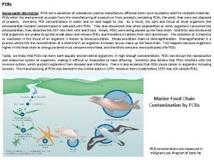 How does biomagnification affect a food chain/web?