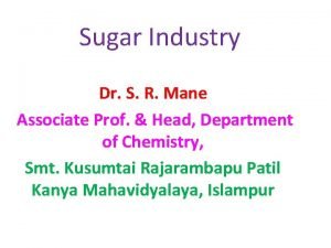 By products of sugar industry