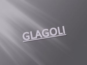 Aorist glagola trčati