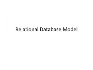 Database logical view