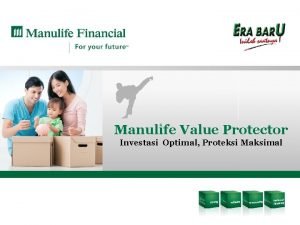 Manulife value protector