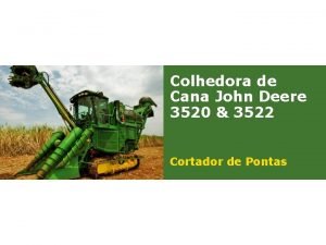 Despontador colhedora de cana