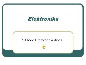 Diode elektronika