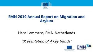 EMN 2019 Annual Report on Migration and Asylum