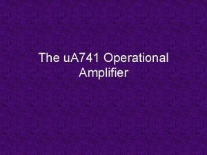 Outline amplifier