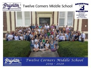 Twelve corners middle school