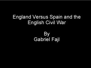 England versus spain