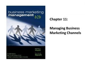 Marketing channel task