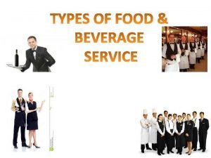 Sequence of service banquet