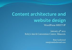 Vancouver web design meetup