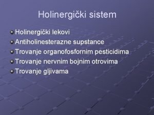 Holinergici