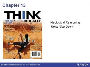 Ideological reasoning examples