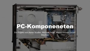 Pc komponeneten